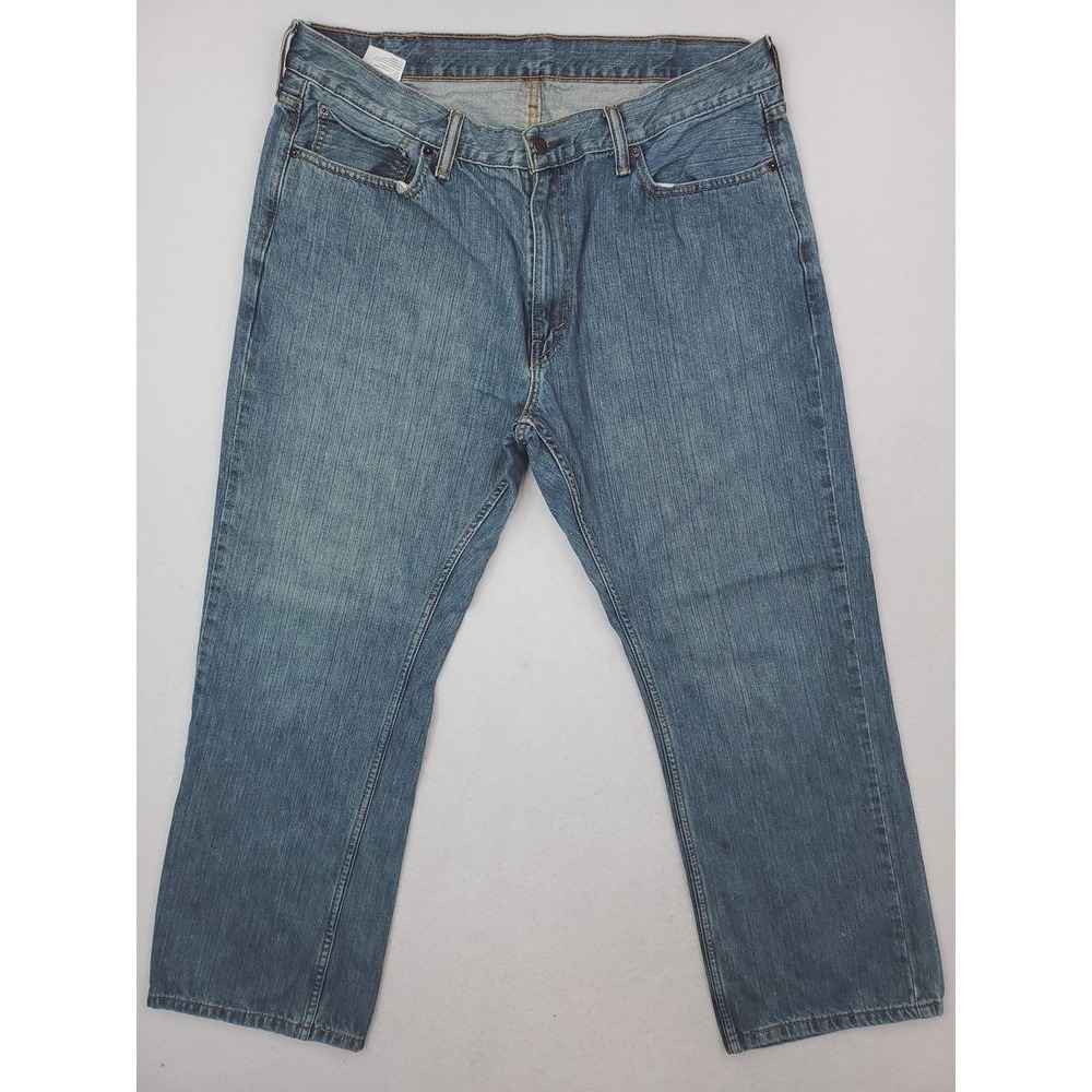 Levis 559 Jeans Mens 38x28 Blue Straight Leg Relaxed Fit Denim Medium Wash Pants